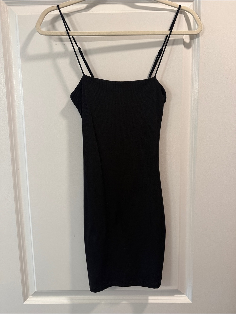 Garage Black Spaghetti Strap Dress